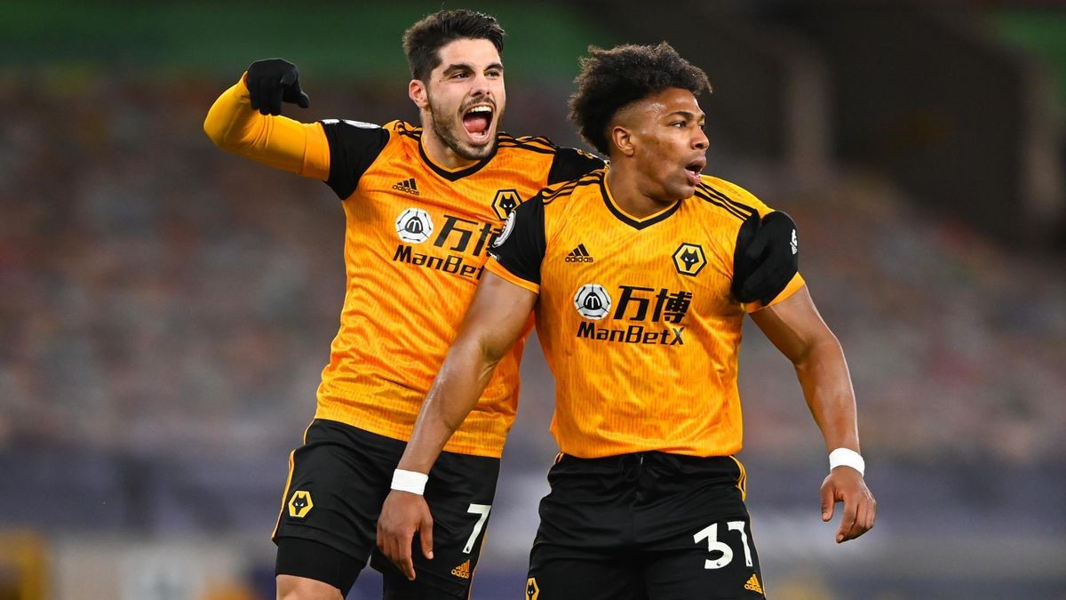 Wolverhampton player scores goal