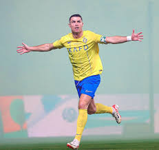Ronaldo celebrating goal