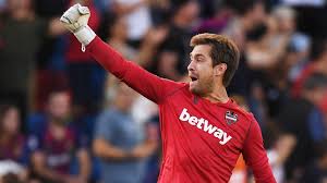 A. Fernandez- Osasuna goalkeeper